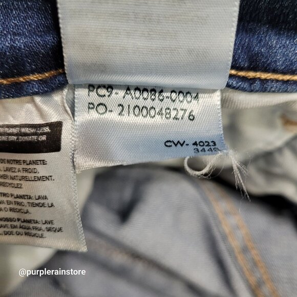 Levi's Jeans Size 31 Skinny Capri 311 Shaping Tummy Control Medium Dark Wash - Picture 7 of 14